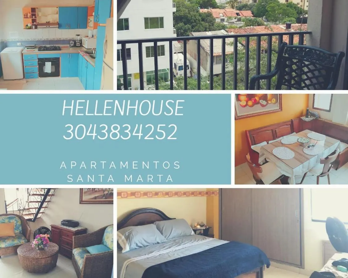 Hostel Hellen House Playa Rodadero Santa Marta
